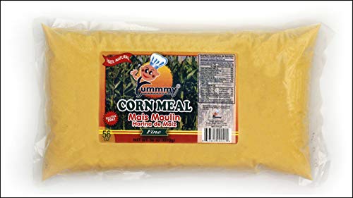 Yummmy Fine Grit Cornmeal 56 Oz, Gluten Free, Kosher Certified, 100 % natural