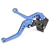 GZYF® Short Brake Clutch Levers For SUZUKI GSXR 600 750 06 - 10 / GSX-R 1000 05 06 Blue(F35 S35)