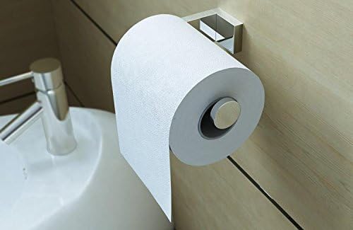 Toilet Paper Holder 100%garantee Brass Bathroom Accessory Square Chorme Paper Holder