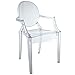 Modway Casper Kids Chair in Clear