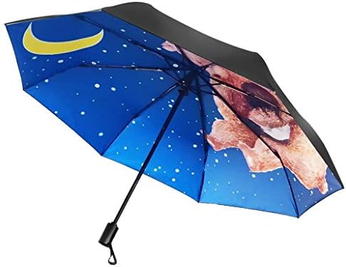 自動小さく黒い傘 黒いプラスチック日焼け止めuv日傘upf50 ランキングtop5