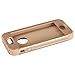 Pandawell Compatible iPhone 6S Plus Case Shockproof Hybrid High Impact Hard Plastic+Soft Silicon Rubber Armor Defender Case Cover for Apple iPhone 6S Plus / 6 Plus 5.5 inch - All Gold
