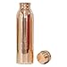 PARTH IMPEX Copper Water Bottle Leak Proof Joint Free Ayurvedic 100% Pure Copper Vessel Pitcher for Drinking Water Ayurveda Health Benefits (950 ml/32oz)