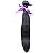 Cranberry Hair 12 14 16 Inches Brazilian Straight Hair 3 Bundles Unprocessed Brazilian Human Hair Extensions 100g/Bundle Natural Black