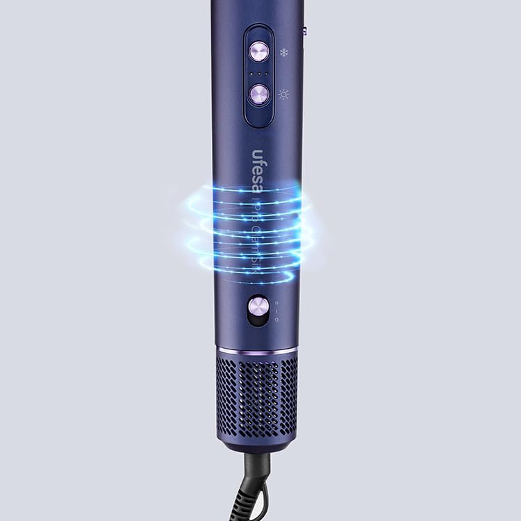 Pro Glam Silk 7 em 1 Hair Styler com Motor Digital Brushless, Sistema Coanda, Revestimento Cerâmico, Gerador de Iões e Acessórios Profissionais