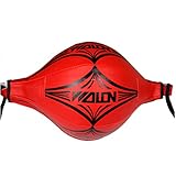 ELEGIANT Double End Boxing Speed Ball Sporting Focus Training Kick Punching Bags MMA Red