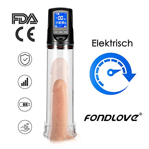 Elektrische Penispumpe Männer Penispumpen Erektion Penisvergrößerung Penis Vakuumpumpe für Männer