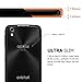 Alcatel Idol 4 Case, Alcatel Nitro 4 Case, Tauri [Anti Scratch] Crystal Clear TPU Bumper Hybrid Protective Case Cover for Alcatel Idol 4 / Nitro 4 - Black