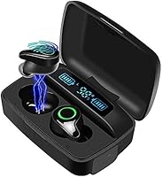 Moosen Bluetooth Kopfhörer In Ear Kabellos Bluetooth 5.0 Kopfhörer 156H Playtime Deep Bass Hi-Fi Stereo Sound Wireless...