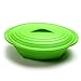 Norpro Silicone Steamer with Insert, Green, 1 Count (Pack of 1)