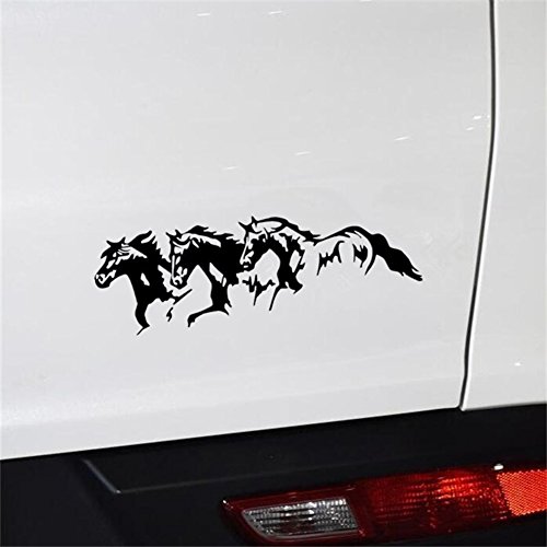 Finance Plan Big Promotion Running Horses Fashion Car Vehicle Self-Adhesive Sticker Waterproof Decal Decor - Thumbnail 2