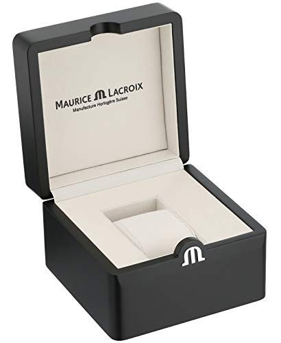 Maurice-Lacroix-Herren-analog-Swiss-Quartz-Uhr-mit-Leder-Armband-AI1008-SS001-430-1