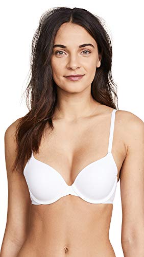 Calvin Klein Perfectly Fit Lightly Lined T-Shirt Bra with Memory Touch, White,…