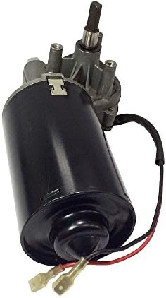 BEMONOC High Torque 24V DC Right Angle Gear Motor Low Speed 45 RPM with Metal Gearbox for Garage Doors Motor