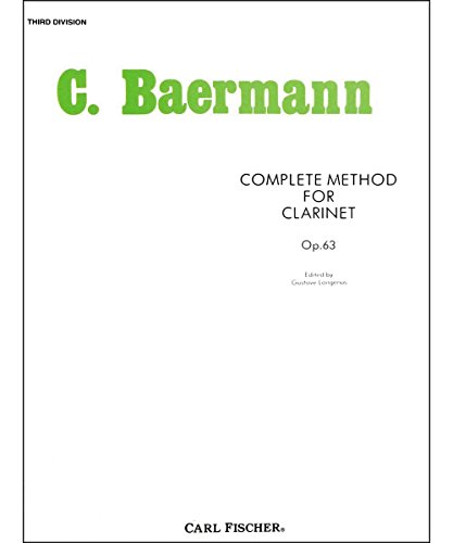 Carl Fischer Complete Method For Clarinet - 3rd Division (Standard)