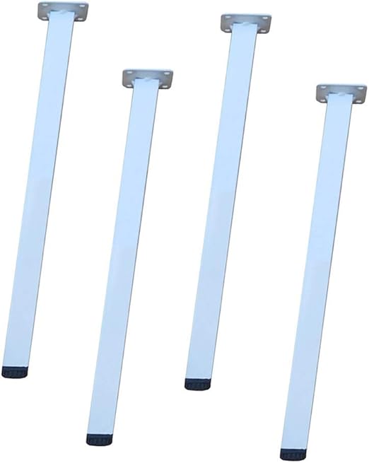 AFDK Patas de los muebles de tubo cuadrado patas de la mesa de la