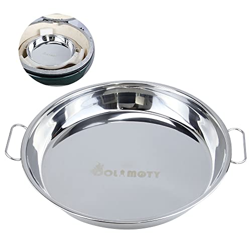 DOLAMOTY Drip Pan for Big Green Egg LargeBig Green Egg Accessories