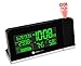 Ambient Weather WS-8460 Projection Clock with 256 Color Changing Ambient Temperature Display, Wireless Temperature and Barometer