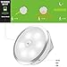 Motion Sensor Light, Diotem Rechargeable Motion Sensor Light usb Rechargeable, 2Pack 3Models Motion Light Sensor Light for Hallway/Bedroom/Closet,/Stairs,5 Installation Methods