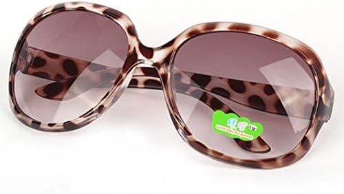 Xinhuaya Fashioin Kids Toddlers Round Sunglasses Eyeglasses UV400 Pink Leopard White