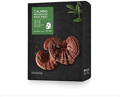 Elishacoy CALMING MUSHROOM MASK SHEET (10ea) Korean Beauty