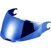 LS2 Helmets Horizon Outer Face Shield (Blue Iridium)