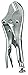 Lenox IRWIN Pinch-Off Lock Tool, Silver metallic, 7 Inch