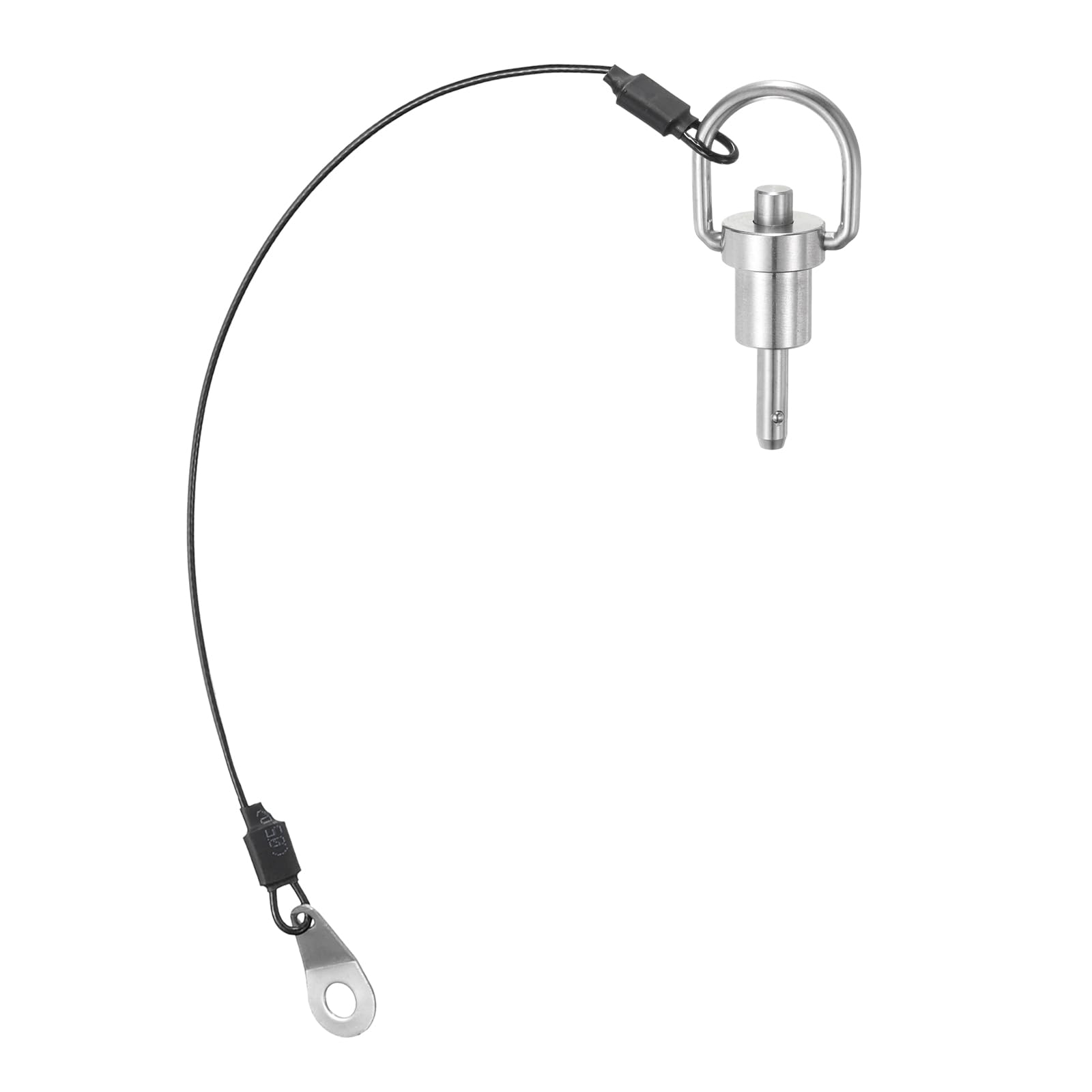 DTGN 6mmx10mm(DxL) Quick Release Pin - Good for Quickly Connecting and Hooking Up Components - 304 Stainless Steel Ball Locking Pins with Push Button - Silver