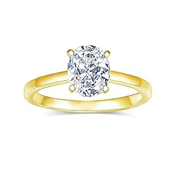 AONED Engagement Rings For Women Fake Diamond Ring