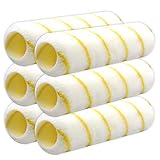 6 Piece For All Paints Professional High Density Acrylic paint roller cover 9 inch,paint roller,paint rollers,paint roller cover,paint roller kit,paint kit,tool set,tool kit,home repair tools