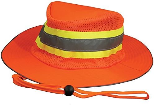 orange boonie hat