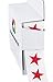 ChromaLabel 0.75 Inch Color Code Star Labels, 1000 Labels per Dispenser Box, Red