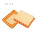 SaferCCTV 2 Pack Air filter Cleaner Compatible with Stihl FS120 FS200 FS250 FS300 FS310 FS350 FS400 FS450 KM130 BT HT SP Trimmer Brush Cutter Replacement# 4134 141 0300