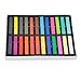 AKOAK 24 Colors Temporary Hair Chalk Set Non-toxic Magic Dye Chalk DIY Painting Temporary Pastle Kit