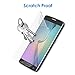 JETech Screen Protector for Samsung Galaxy S6 Edge, TPE Ultra HD Film, Full Screen Coverage, 2-Pack