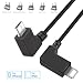 RCGEEK Compatible with DJI Spark OTG Cable Phone to Controller Data Cable 1ft Right Angle Nylon Braised for DJI Mavic Mini Mavic Pro 2 Mavic 2 Zoom Mavic Air Mavic Pro Platinum DJI Spark, 1 Piece