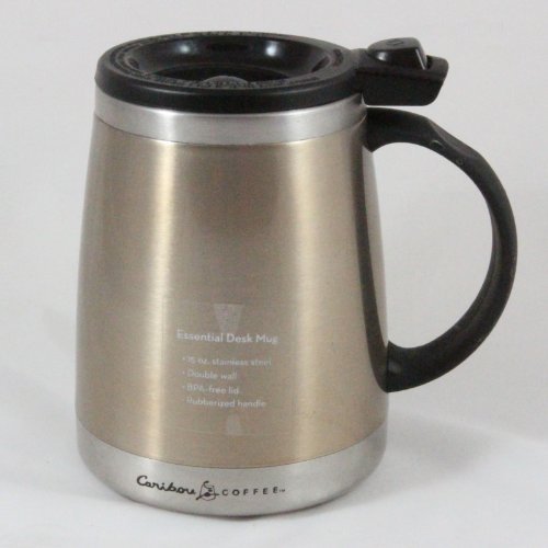 Caribou Coffee 2012 Essential Desk Mug 15 fl. oz. Bronze