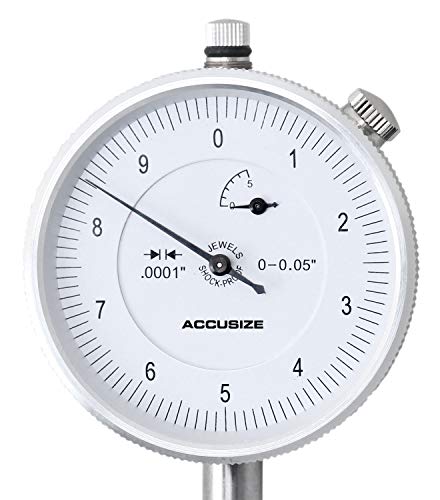 41e8rpMnZSL Accusize Industrial Tools Agd2 Style 0-0.05'' by 0.0001'' Dial Indicator with Lug Back, P900-S097 - Image 3