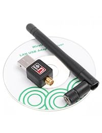 Genérico Mini 150 m usb adaptador wifi Wireless LAN 802.11 N g b con la antena