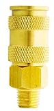 Milton (S-767) 3/8" MNPT Male V-Style High Flow Coupler