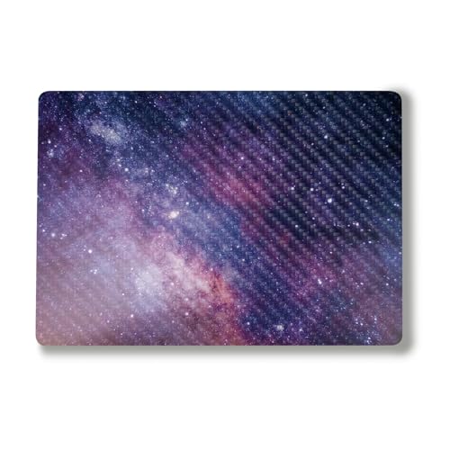 Carbon Fiber Laptop Skin Compatible with Alienware M18 R2 (2024) - Violet Stars…