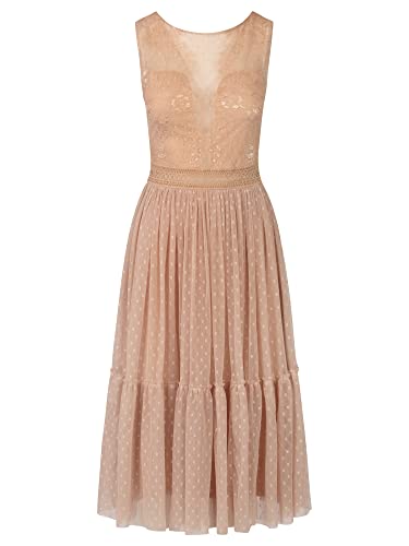 APART Fashion Damen Kleid Dress, Rose, 36 EU