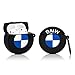 LKDEPO Airpods Silicone Case Cover and Skin Kits with Keychain Compatible for Airpods 1&2 (3D Car Logo Pattern) (Stylish Designer Designed for Teens Boys and Man)