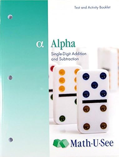 Alpha - Test and Activity Booklet (2010), Math U See in Kenya | Whizz ...