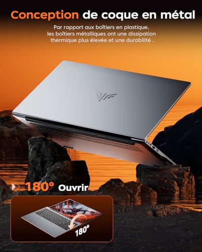 ACEMAGIC Ryzen 7 7730U Laptop (Up to 4.5Ghz) Metal Case 16GB RAM DDR4 512GB SSD Support Extensions 4TB, Backlit Keyboard, 1200 FHD, 3 x USB3.2, WiFi 6, BT5.2, Laptop 16 Inches