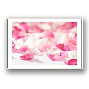 Framed Canvas Wall Art for Living Room, Bedroom Rose Flowers Canvas Prints for Modern Home Decoration Ready to Hang - 16"x24" inches