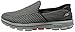 Skechers Performance Men's Go Walk 3 Slip-On Walking Shoe, Charcoal/Orange, 11 M US