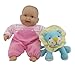 JC Toys Lots to Cuddle Babies Mini Animal Friends, 7.5-Inch Soft Body Doll with Plush for Children 2+ (Expressions and Styles may vary),