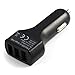 36W 4.8Amp 3-Port USB Rapid Car Charger with Smart Detect for Amazon Kindle, DX, Fire, Fire HD 6, HD 7 8 10 - Fire HD 8.9, HD8, HD10, Kids Edition - Kindle Fire HDX, HDX 7, HDX 8.9