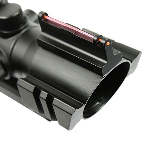 UUQ-Prism-4x32-RedGreenBlue-Triple-Illuminated-Rapid-Range-Reticle-Rifle-Scope-W-Top-Fiber-Optic-Sight-and-Weaver-Slots-12-Month-Warranty